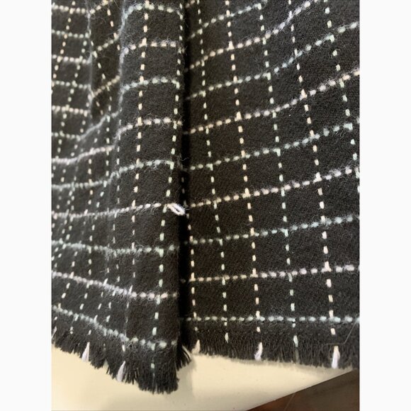 Free People Women’s Y2K Pleated Skirt Sz 2 Black Dark 30x21 Schoolgirl Preppy - Picture 10 of 11